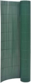 vidaXL zöld kétoldalas kerti kerítés 90 x 400 cm