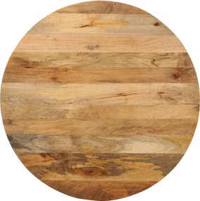 vidaXL tömör mangófa kerek asztallap Ø90 x 2,5 cm