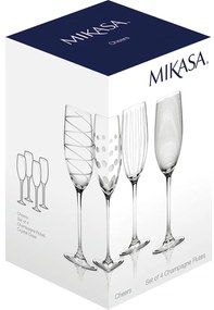 Cheers 4 db-os pezsgőspohár készlet, 250 ml - Mikasa