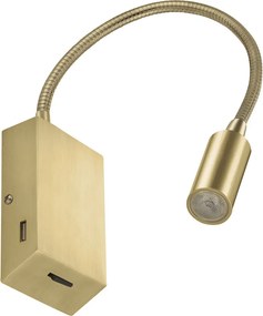 Novolux LEIDEN 517E-L0103B-46 Fali lámpa 1x3W/LED 240LM IP20