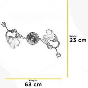 ONLI - Mennyezeti lámpa ARIANNA 2xE14/6W/230V