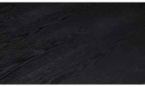 Fekete étkezőasztal 95x195 cm Dapper – Hübsch