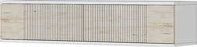 Corsa 120 - White, Travertine