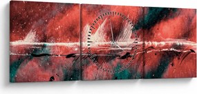 Kép - Robbanás a kerozinban (órával) (90x30 cm)