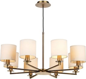 Dar Lighting TYLER TYL0863 Csillár 8x40W/E14