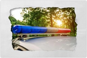 Poszterek 120x80 Rendőrautó