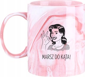 Bögre Márvány Ajándék Vicces Anyák Napja Menetelés A Sarokba!