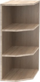 Befejező felsőszekrény, tölgy sonoma, univerzális, NOVA PLUS NOPL-003-OH