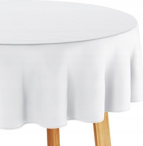 Abrosz foltálló Filumi Fehér 130x130 Kerek