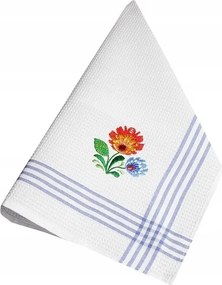 Konyhai törlőkendő 50x70 hímzett népi 06