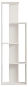 könyvespolc Wand - White