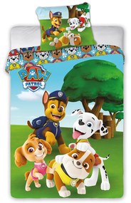 PAW PATROL DELUXE pamut ágynemű 140x200 cm