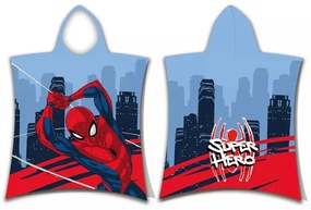 Pókember Hero strand törölköző poncsó 50x115cm
