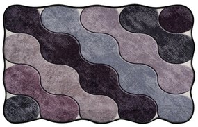 Fürdőszobaszőnyeg Szett (2 db) Circle - Purple