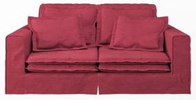 Piros kanapé 196 cm Nora – Ropez