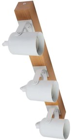 Spotlámpa 3xGU10/50W/230V fehér