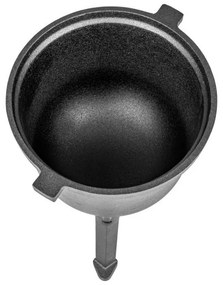 Öntöttvas edény lábakkal 5 literes