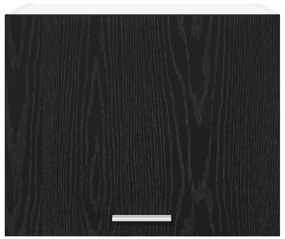 Függő szekrény Riga Fekete tölgy és fehér 50 x 31 x 40 cm