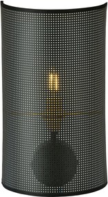 Emibig Aston oldalfali lámpa 1x60 W fekete-arany 1148/K1