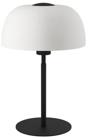Eglo Eglo 900142 - Asztali lámpa SOLO 1xE27/40W/230V fekete/fehér EG900142