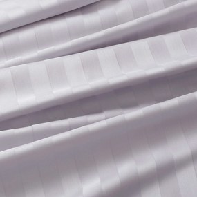 Goldea ünnepi damaszt reggeliző alátét - világosszürke csíkos - 2db 30 x 40 cm