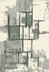 New Look Szőnyeg Avantgárd Stílusban 120X170 Szürke