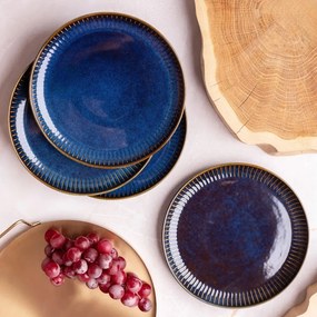 Altom 2 db desszert tányér szett Reactive Stripes 20,5 cm