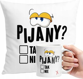 Bögre Szett Párna Vicces Részeg Igen Nem Ajándék Szöveg