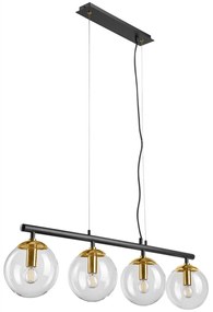 Csillár zsinóron ELOISE 4xE14/15W/230V