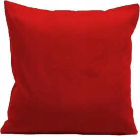 Panama Ágyneműhuzat matt 40x40 cm piros