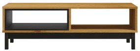 FLAM tömör fenyőfa dohányzóasztal 100 x 50 x 32,5 cm