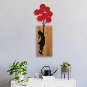 Fa fali dekoráció, banksy - 17