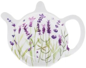 Műanyag teafiltertartó 13x10x2cm, Lavender