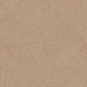 Decoprint Imani Tobago világosbarna geometrikus texturált vlies tapéta – IM28015