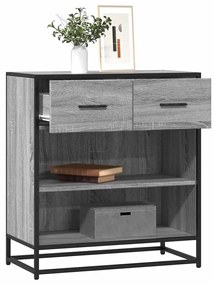 komód Szürke Sonoma 68x35x76 cm Gépi úton előállított fa