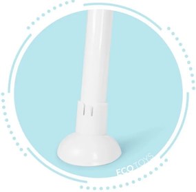 Összecsukható gyerek etetőszék 3 in 1 rózsaszín