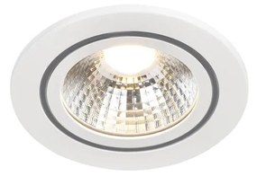NORDLUX Alec süllyesztett lámpa, fehér, beépített LED, 2110350101