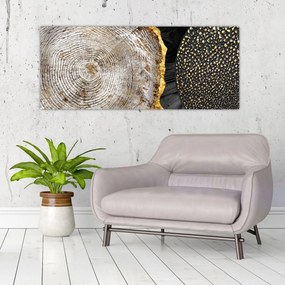 Kép - Fatörzs a kollázsban 2 (120x50 cm)