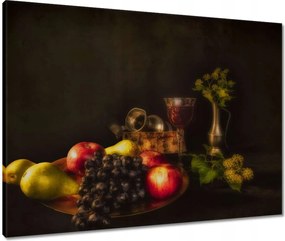 Vászonkép 80x60 Gyümölcsös kompozíció