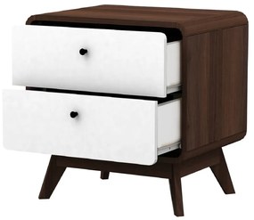 Fehér-natúr színű éjjeliszekrény Cassie - Støraa