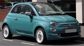 Könyöktámasz Fiat 500 2016 - Armster 2 legújabb model, szürke, öko-bőr