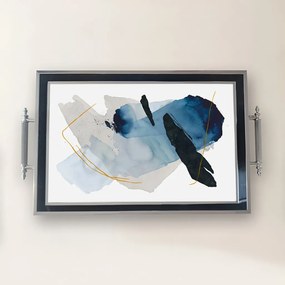 Üveg tálca, 38×24 cm – TPG1