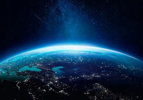 Fotótapéta falra Kozmosz bolygó Galaxis csillag flizelin 254 x 184