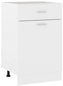 “Lyon” fehér szerelt fa fiókos alsószekrény 50 x 46 x 81,5 cm