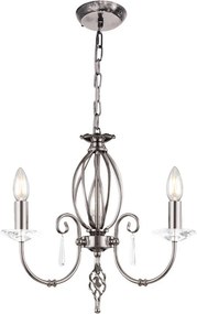Elstead Lighting AEGEAN AG3-POL-NICKEL Csillár 3x60W/E14