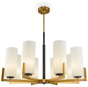 Maytoni MOD089PL-08BS - Csillár rúdon FORTANO 8xE27/40W/230V