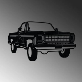 Chevy fém fali dekoráció, 60×35 cm