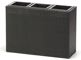 Patteo fekete kültéri virágtartó - Bonami Essentials