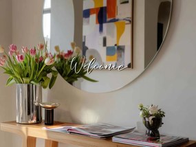 Tükör matrica S19 – Welcome