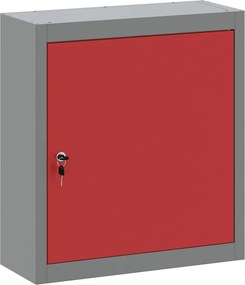 vidaXL Szerszám szekrény polcokkal Piros és Szürke 50 x 20 x 55 cm